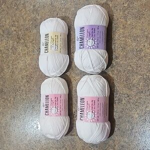 NWT set of 4 color changing super soft yarn!!